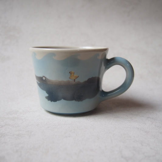 103　マグカップ　ワニ | はるな陶芸工房