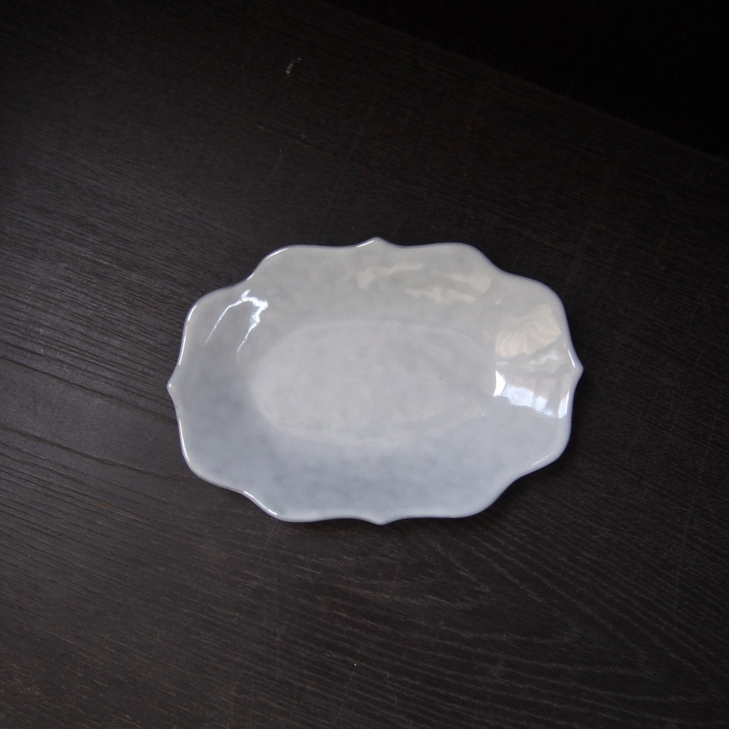 21　輪花だ円小皿A | 上國料正記