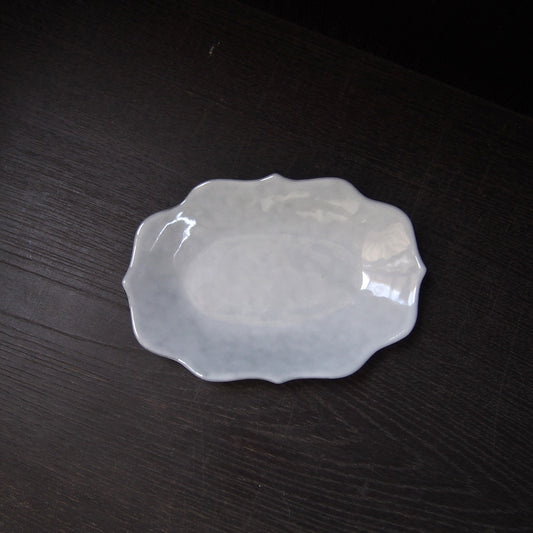21　輪花だ円小皿A | 上國料正記