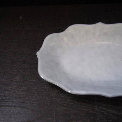21　輪花だ円小皿A | 上國料正記