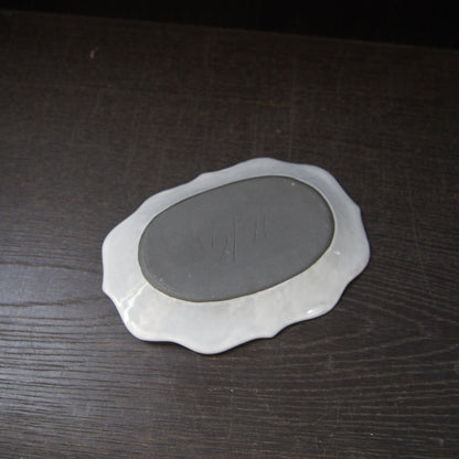 21　輪花だ円小皿A | 上國料正記