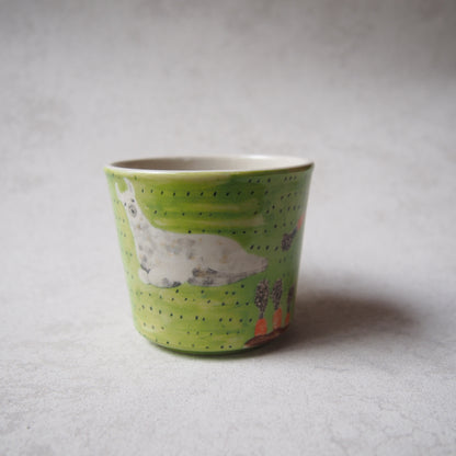 121　マグカップ　ラマ | はるな陶芸工房
