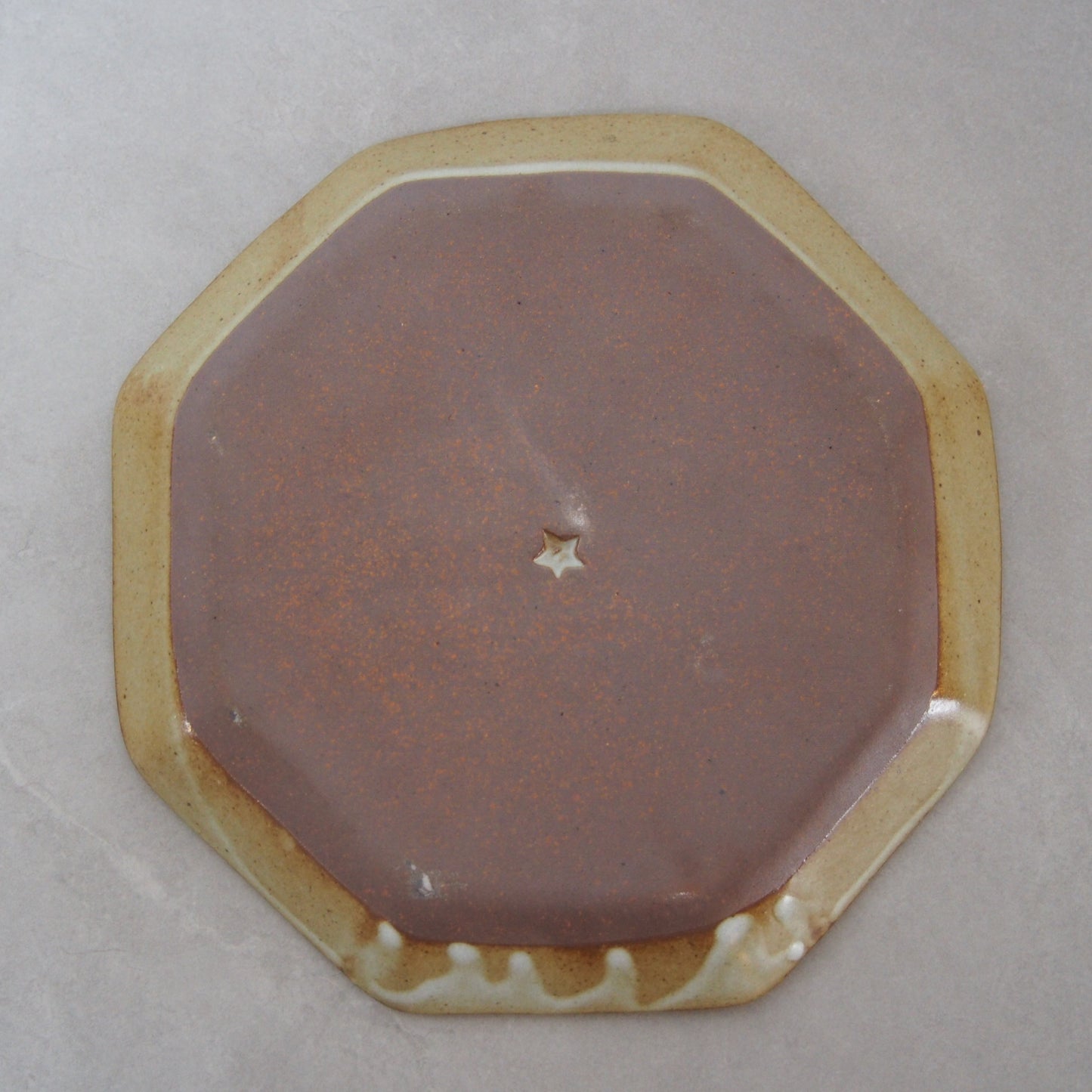 1-2　八角皿 チェック | 相澤かなえ