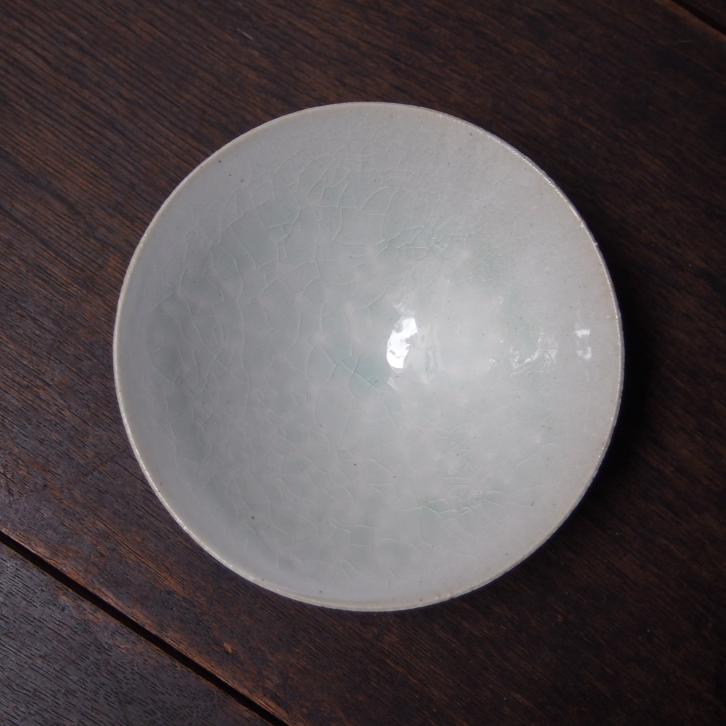 8　カシ灰釉中鉢  | 田代倫章