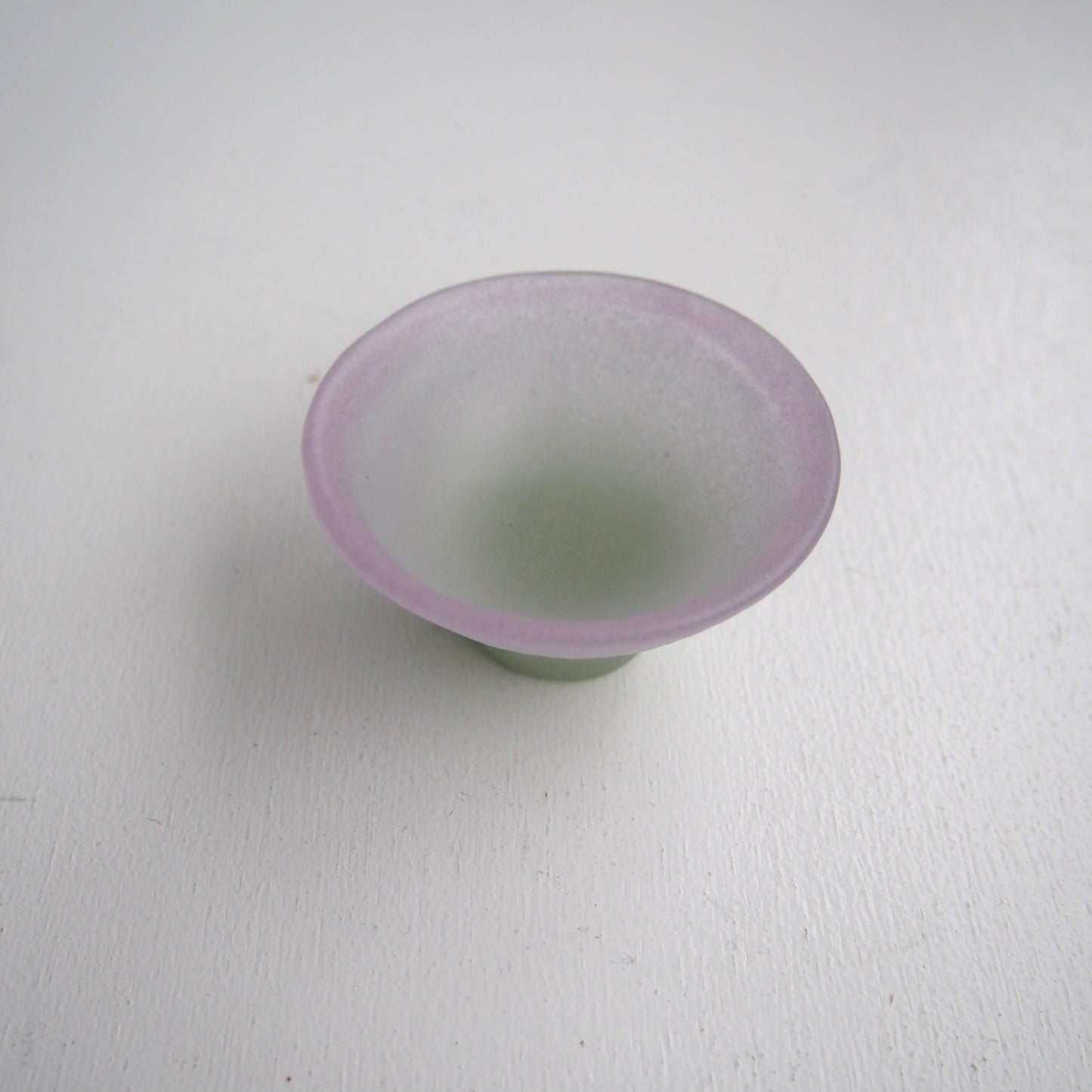 15-2　盃　DM作品（紫・緑） | 松尾由美