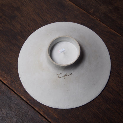 11　流灰釉中鉢  | 田代倫章