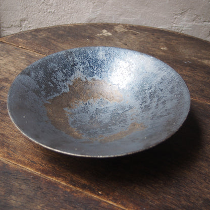 14　窯変ラスター中平鉢  | 田代倫章