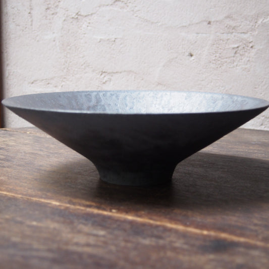 17　黒ラスター中平鉢  | 田代倫章