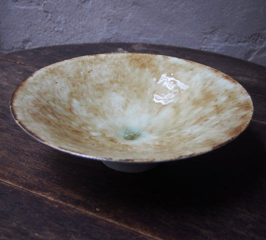 20　流灰釉中平鉢  | 田代倫章