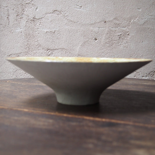 20　流灰釉中平鉢  | 田代倫章