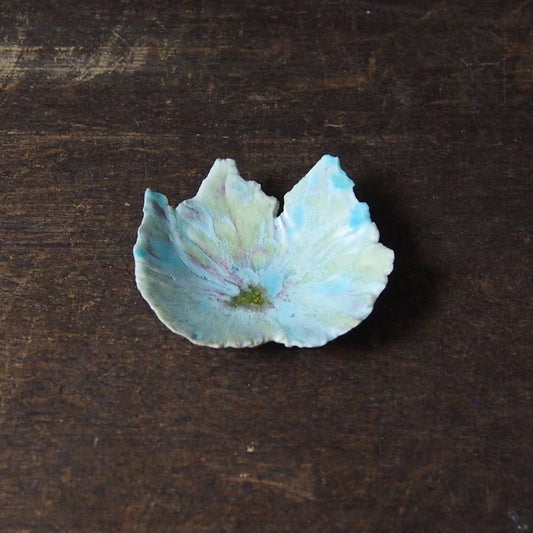 9-1 leaf 豆皿(L) | 紫蓮
