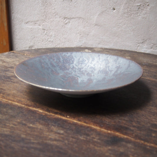 19　ラスター平鉢  | 田代倫章