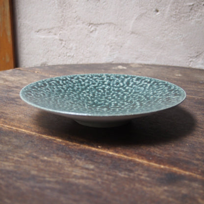 29　まだら灰釉7寸平鉢  | 田代倫章