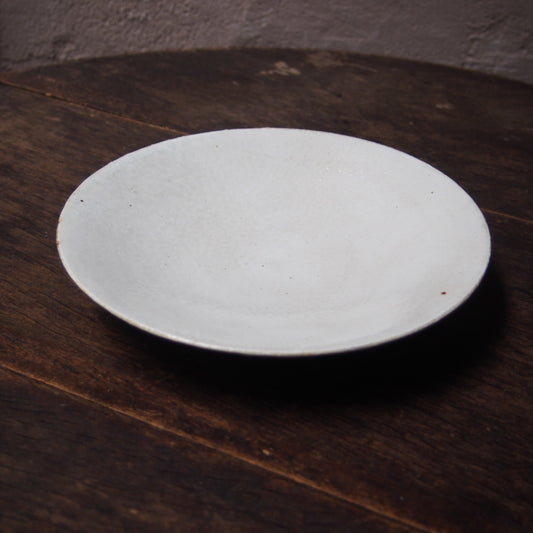 30　灰釉7寸平鉢  | 田代倫章