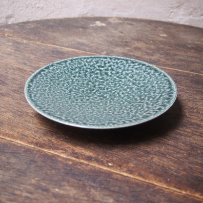 33　まだら灰釉平鉢  | 田代倫章