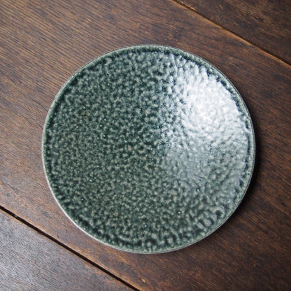 33　まだら灰釉平鉢  | 田代倫章