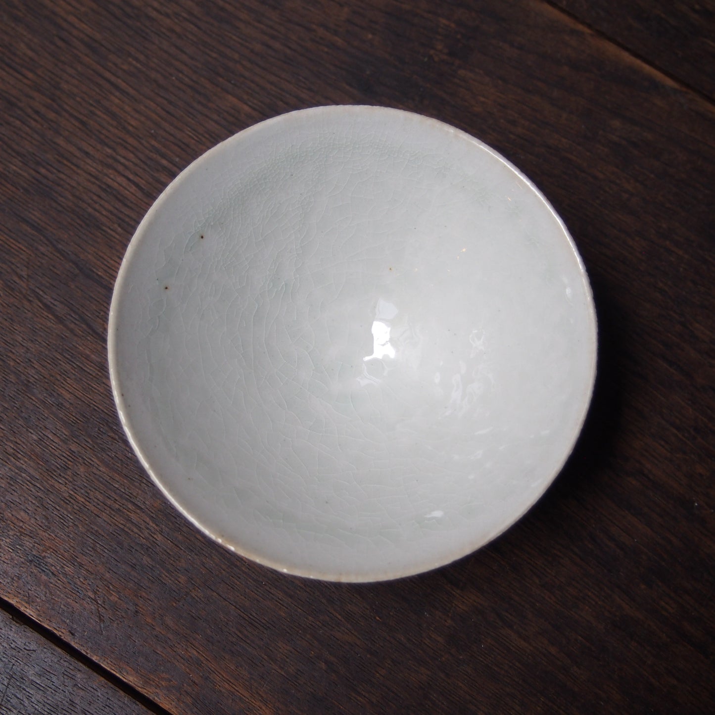 42　カシ灰釉飯碗 | 田代倫章