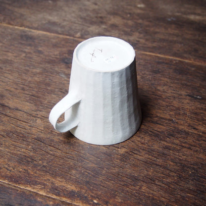 51　ラスター手付きしのぎカップ  | 田代倫章