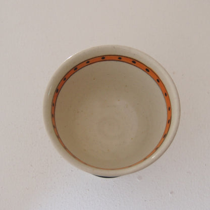 6-1　ゴブレット（オレンジのカニ） | 川島いずみ