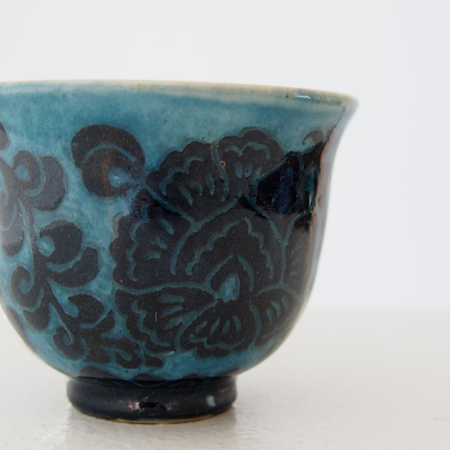 7　青釉小杯 | 川島いずみ