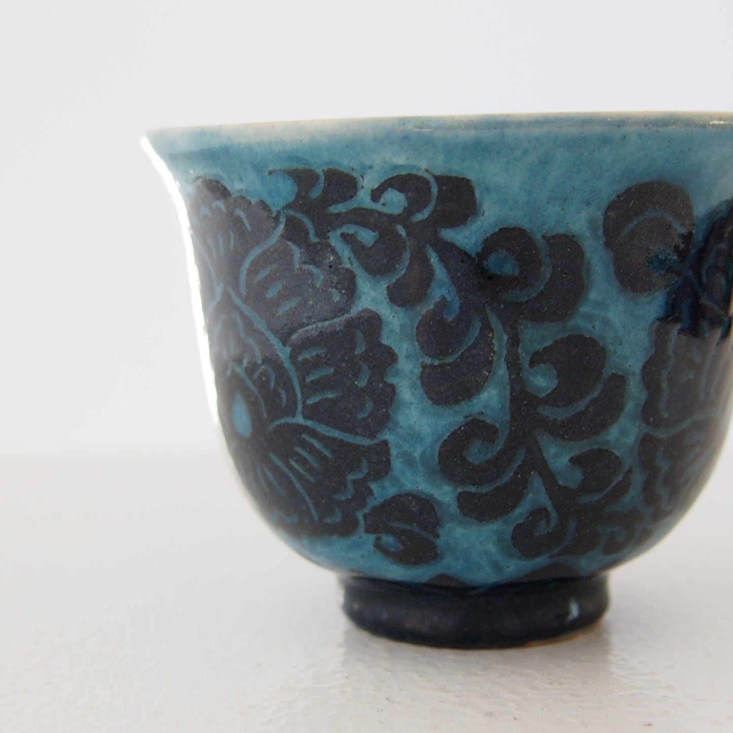 7　青釉小杯 | 川島いずみ