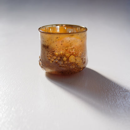 em-1-2　Extra Meteor-ぐい吞-（黄） | 吉岡　星