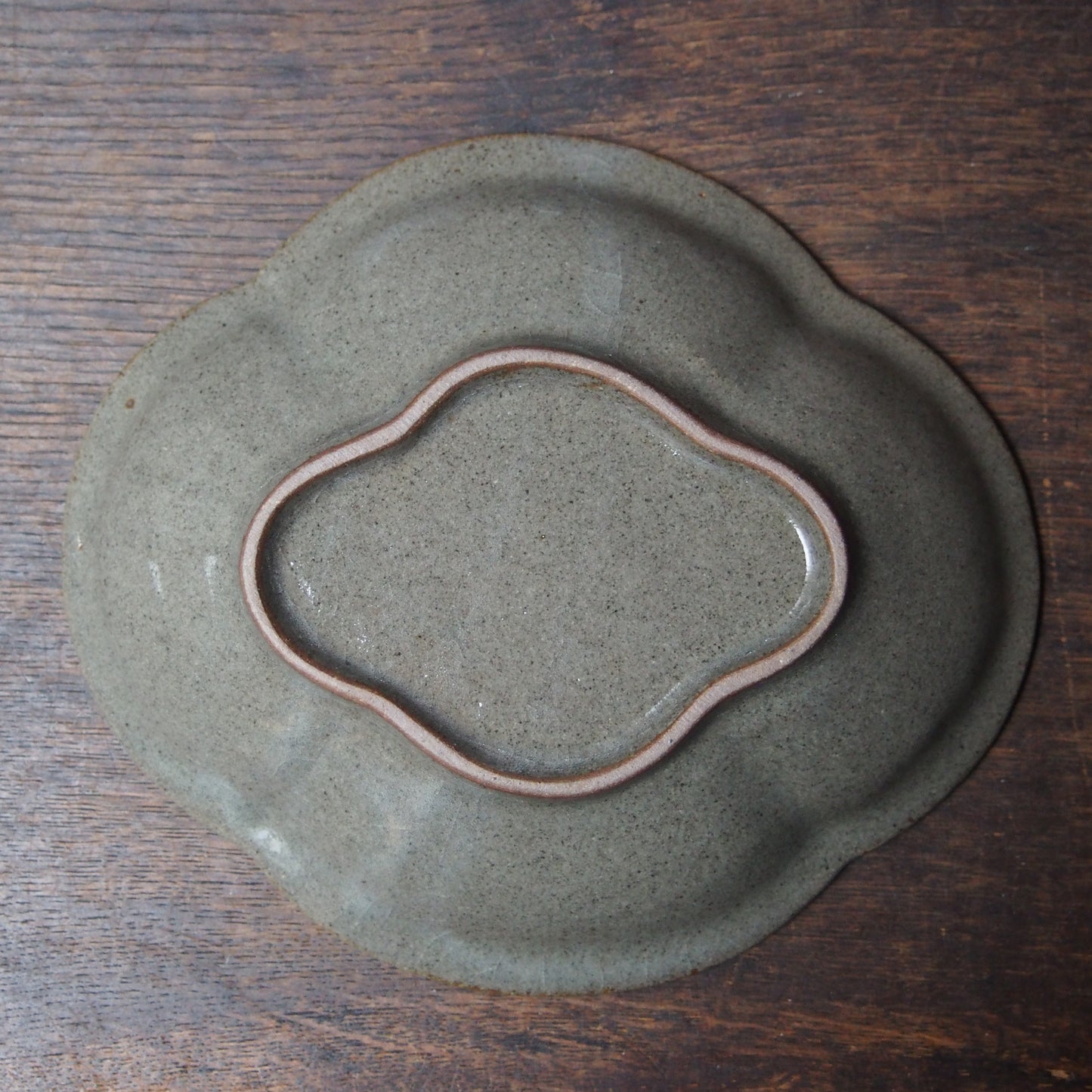 1 鍔縁木瓜皿M（呉須絵） | 加藤舞