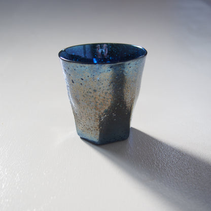 em-7-1　Extra Meteor-六角ｸﾞﾗｽ-（青） | 吉岡　星