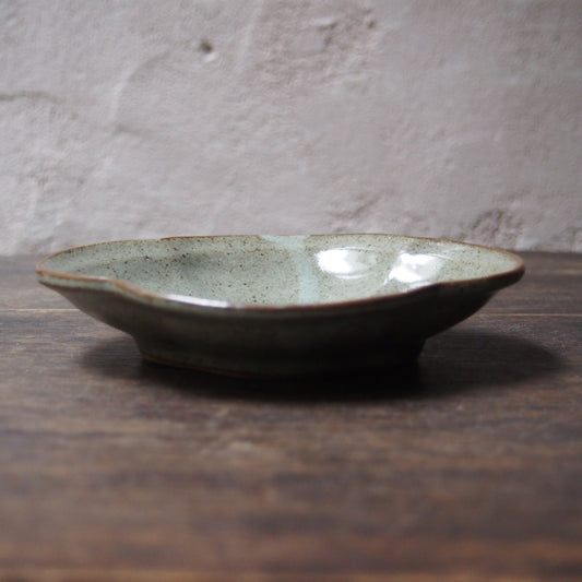 3 鍔縁木瓜皿S （呉須絵） | 加藤舞