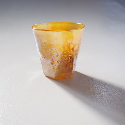 em-7-2　Extra Meteor-六角ｸﾞﾗｽ-（黄） | 吉岡　星