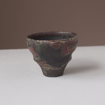 3-1 酒杯（黒）｜菊地亨