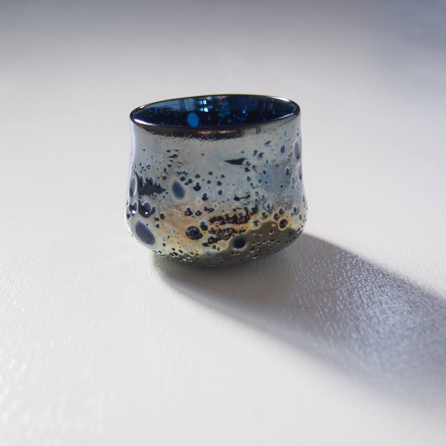 em-1-1　Extra Meteor-ぐい吞-（青） | 吉岡　星