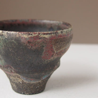 3-1 酒杯（黒）｜菊地亨