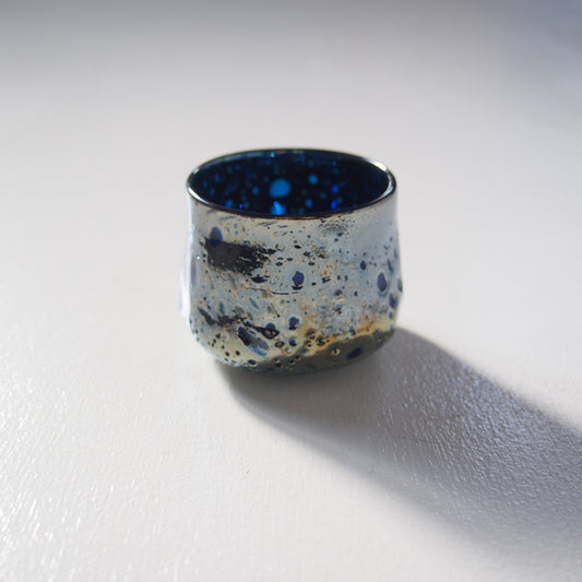 em-1-1　Extra Meteor-ぐい吞-（青） | 吉岡　星