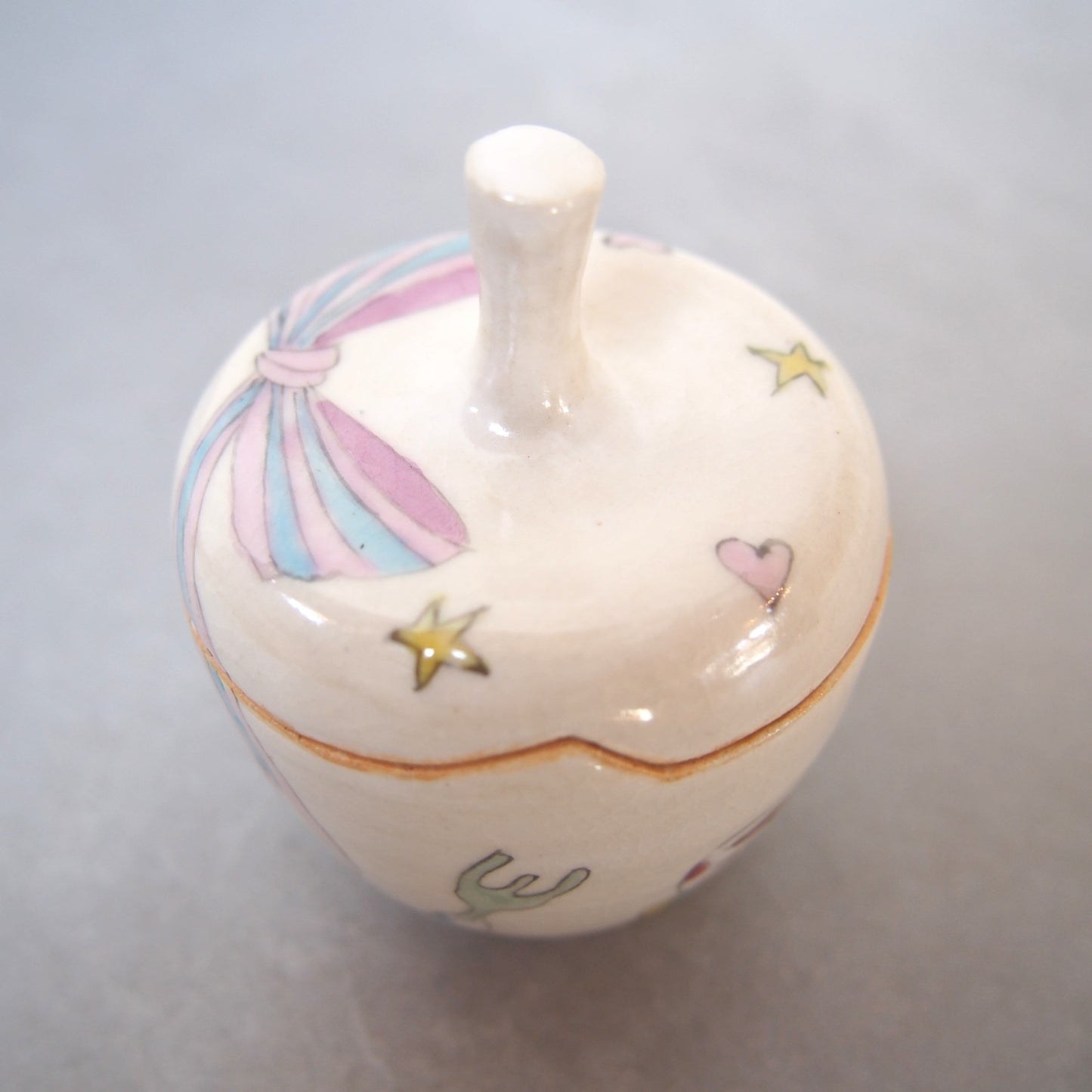 19　蓋物 お茶とマフィン | 古賀智織