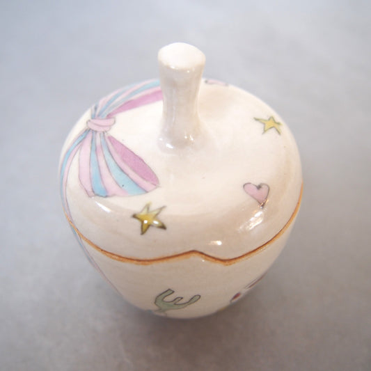 19　蓋物 お茶とマフィン | 古賀智織