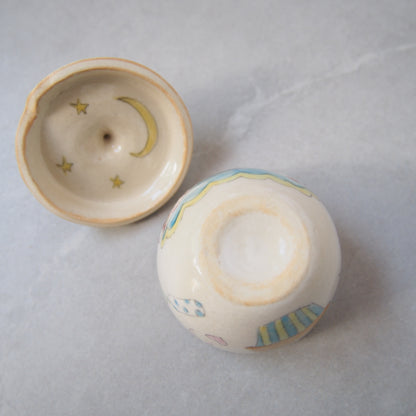 19　蓋物 お茶とマフィン | 古賀智織