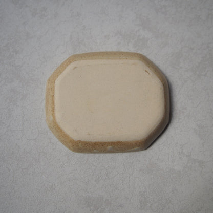 9　長八角皿/重ね化粧 | 苔色工房