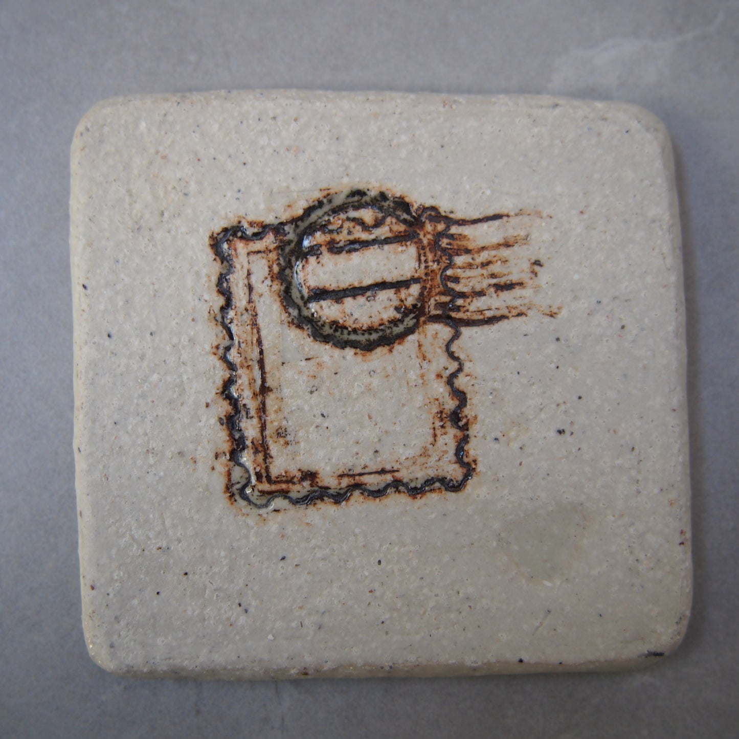 44　 タイル1 ぶたぶた | 黒木杏子