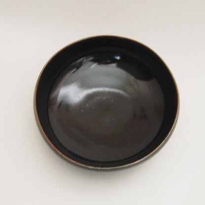 平丸鉢　黒