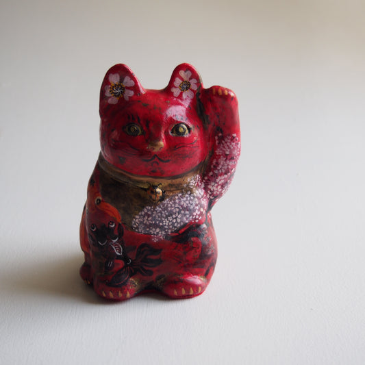 2 春赤猫 | かつらこ