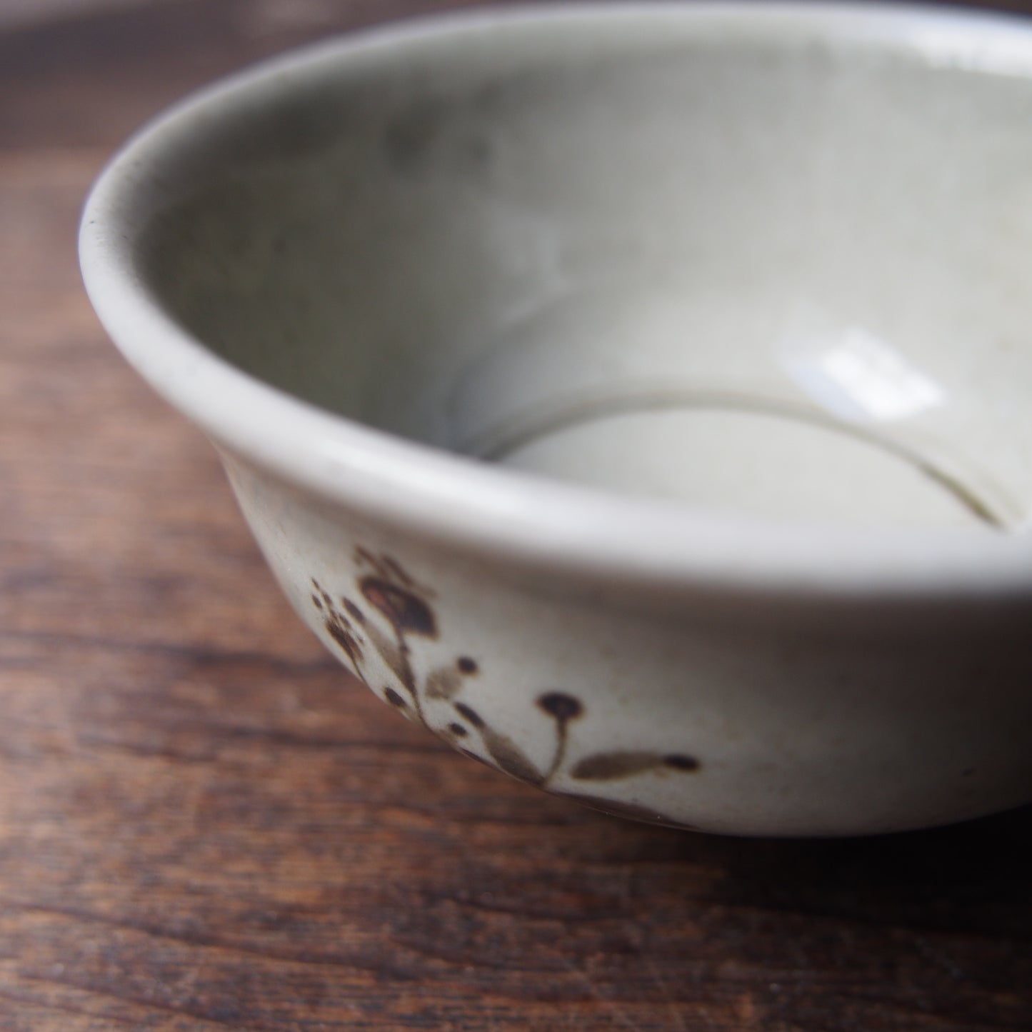 45-1 鉄絵並白釉飯碗（鉄絵並白釉） | 加藤舞