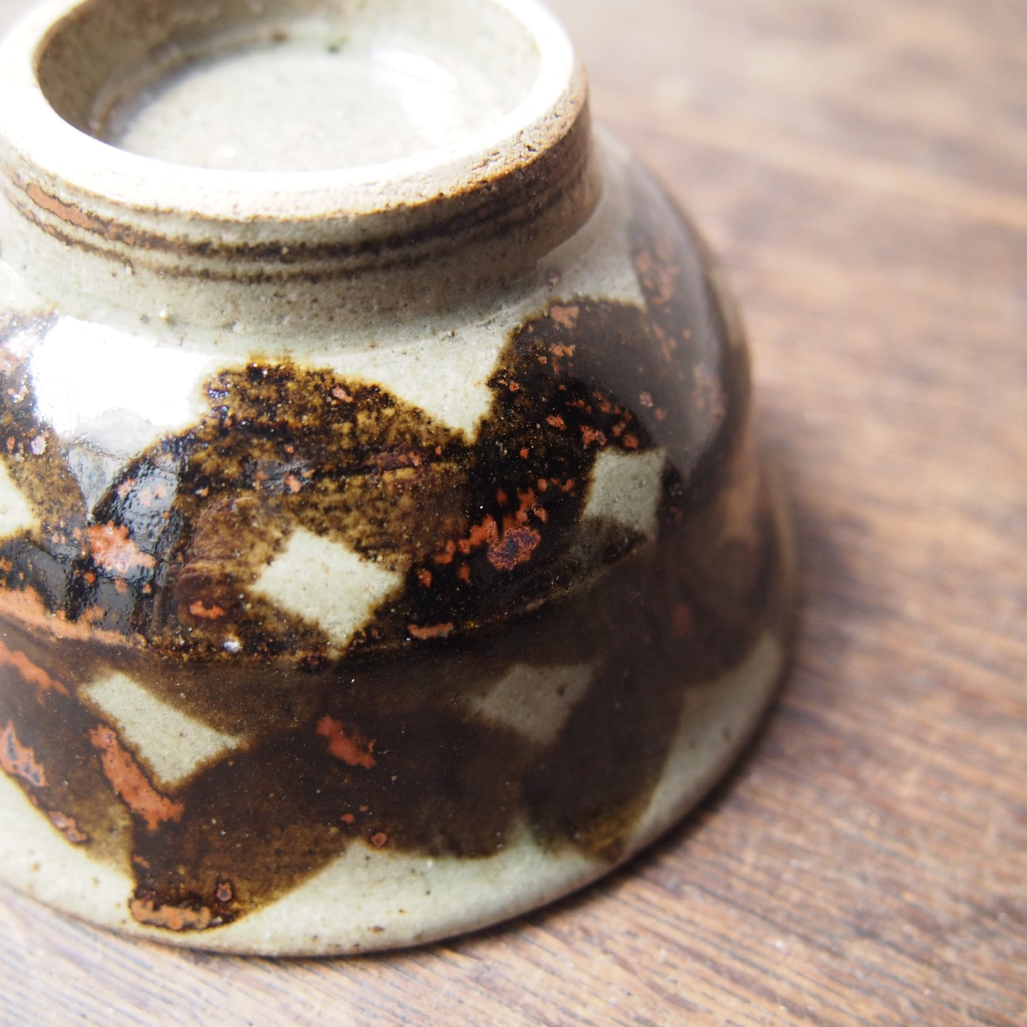 45-2 鉄絵並白釉飯碗（鉄絵並白釉） | 加藤舞