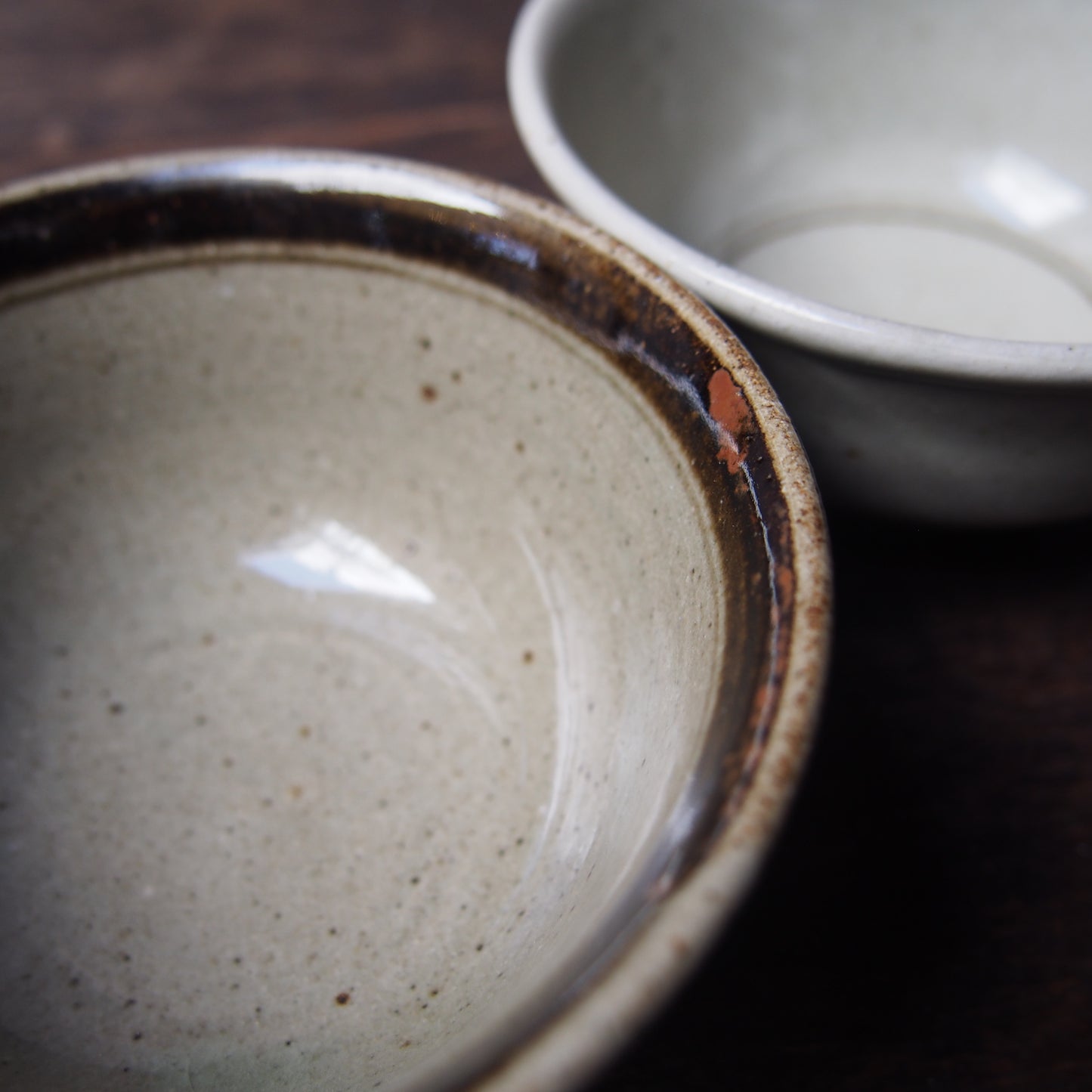 45-2 鉄絵並白釉飯碗（鉄絵並白釉） | 加藤舞