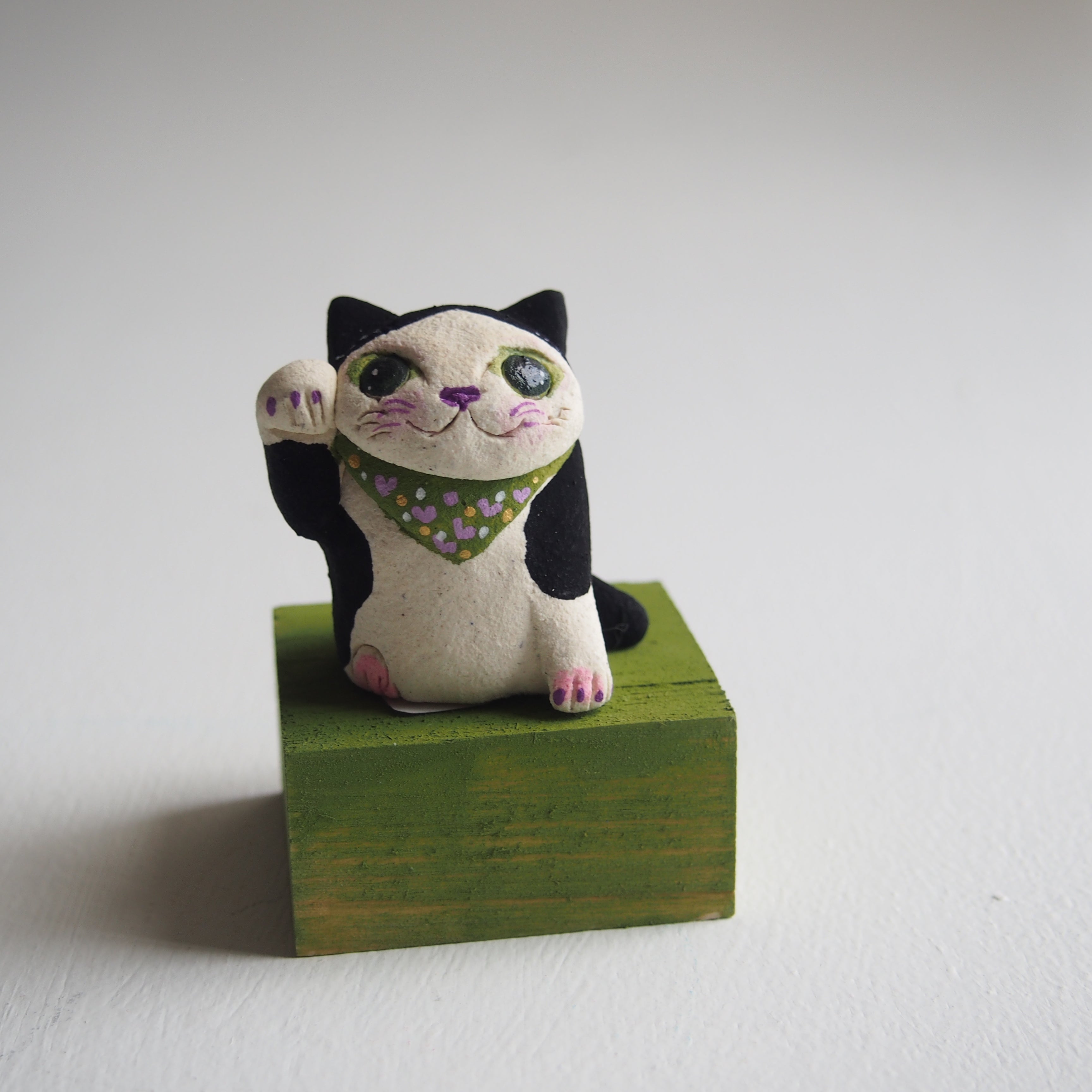 須永 みい紗】3 まねきネコちゃん | 益子のギャラリー もえぎ – moegi