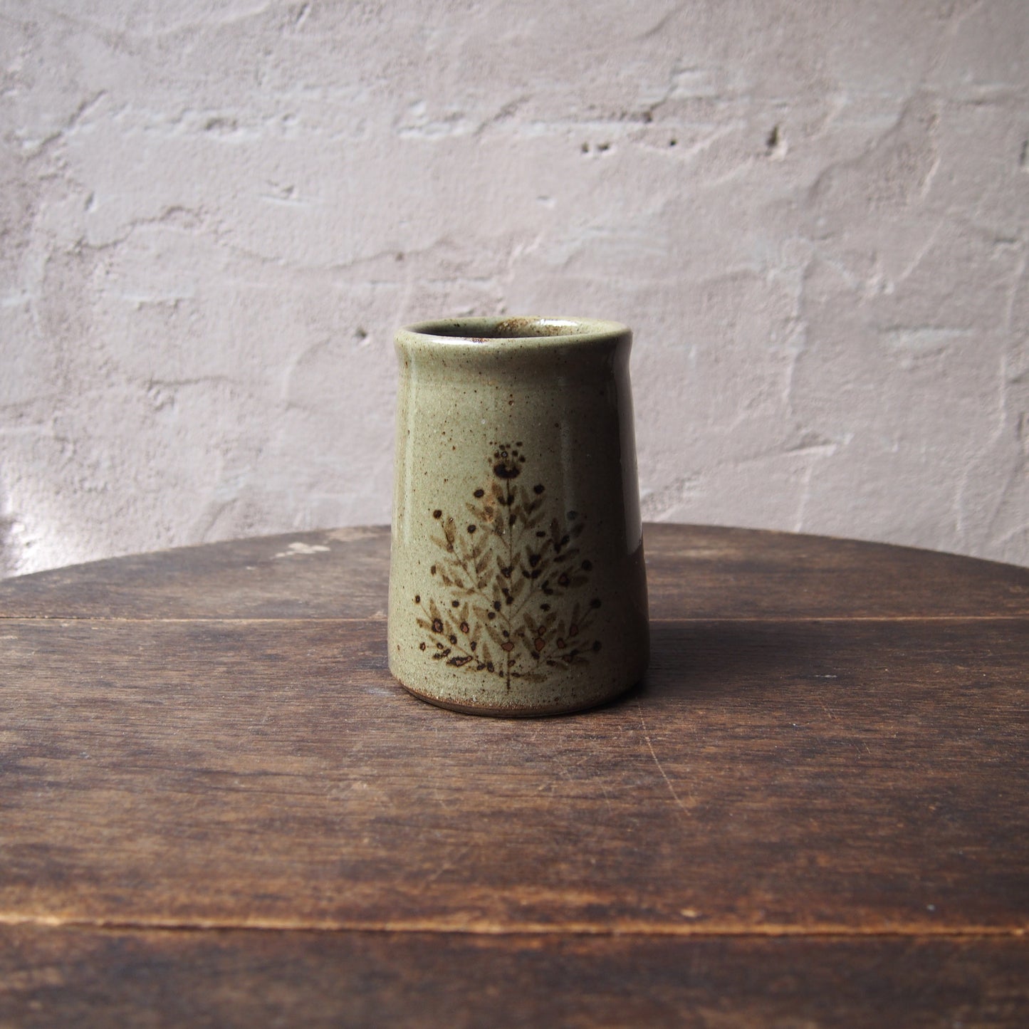 50 カトラリースタンドL（鉄絵並白釉） | 加藤舞