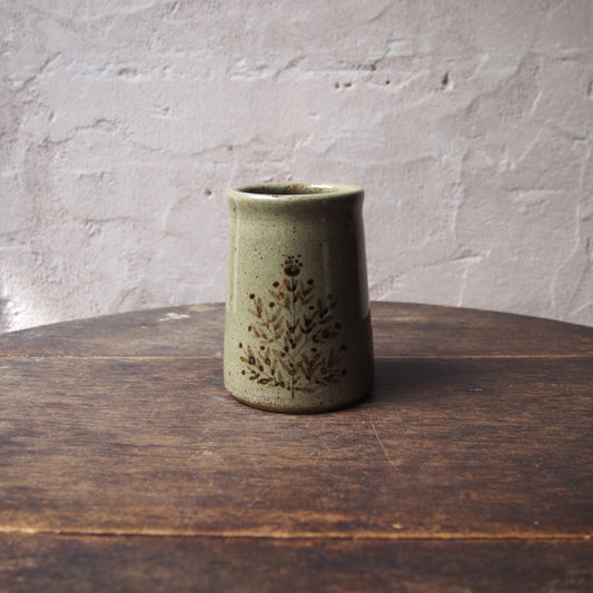 50 カトラリースタンドL（鉄絵並白釉） | 加藤舞