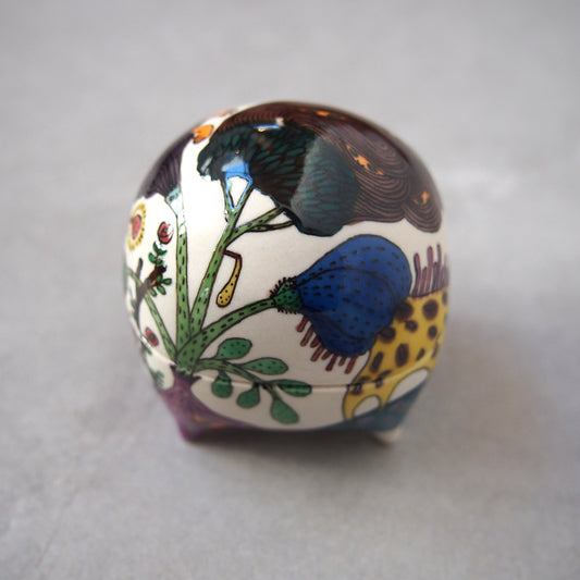 42　カクレル 陶箱4 | ふくちあやこ