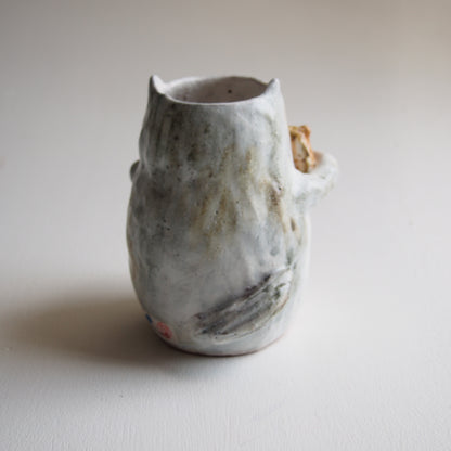 1 ねこ花入れ（大）馬 | 松浦 唱子