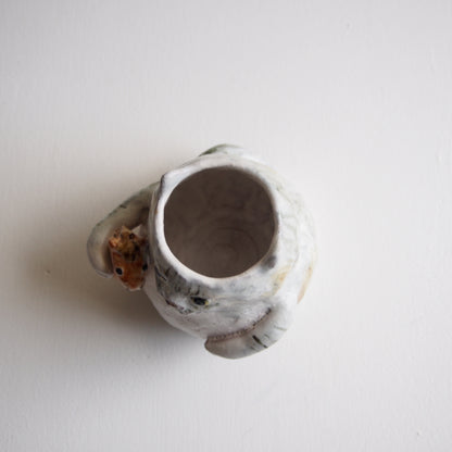1 ねこ花入れ（大）馬 | 松浦 唱子